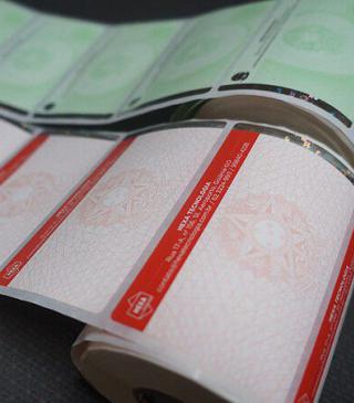 Etiquetas de Segurança